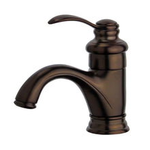 Load image into Gallery viewer, Barcelona Single Handle Bathroom Vanity Faucet in Oil Rubbed Bronze - 10118A1-ORB-W