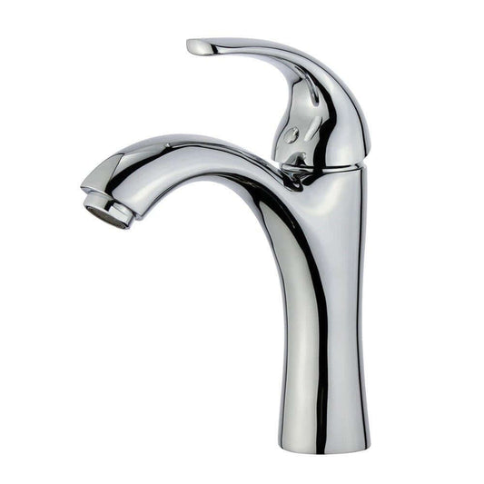 Seville Single Handle Bathroom Vanity Faucet in Polished Chrome - 10165B1-PC-W