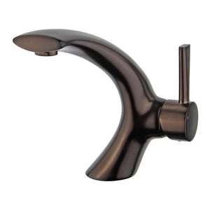 Bilbao Single Handle Bathroom Vanity Faucet in Oil Rubbed Bronze - 10165T2-ORB-WO