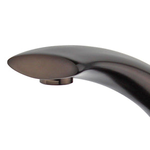 Bilbao Single Handle Bathroom Vanity Faucet in Oil Rubbed Bronze - 10165T2-ORB-W