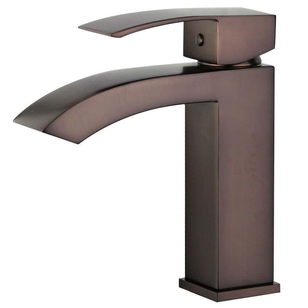 Cordoba Single Handle Bathroom Vanity Faucet in Oil Rubbed Bronze - 10166-ORB-WO