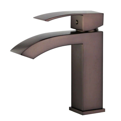 Cordoba Single Handle Bathroom Vanity Faucet in Oil Rubbed Bronze - 10166-ORB-W