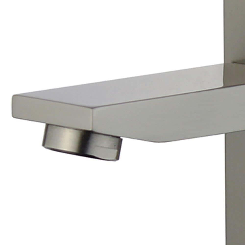 Granada Single Handle Bathroom Vanity Faucet in Brushed Nickel - 10167-BN-WO