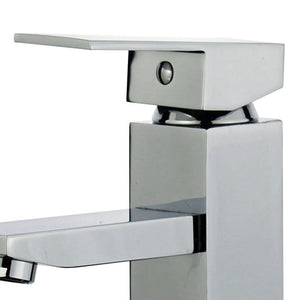 Granada Single Handle Bathroom Vanity Faucet in Polished Chrome - 10167-PC-WO