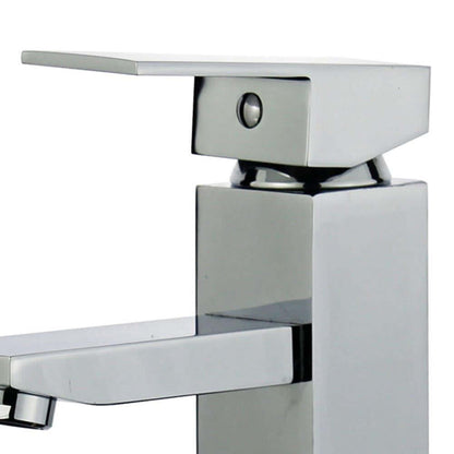 Granada Single Handle Bathroom Vanity Faucet in Polished Chrome - 10167-PC-W