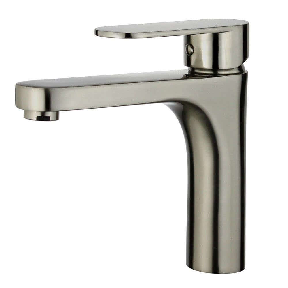 Donostia Single Handle Bathroom Vanity Faucet in Brushed Nickel - 10167N1-BN-WO