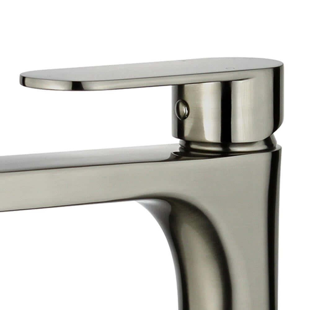 Donostia Single Handle Bathroom Vanity Faucet in Brushed Nickel - 10167N1-BN-WO