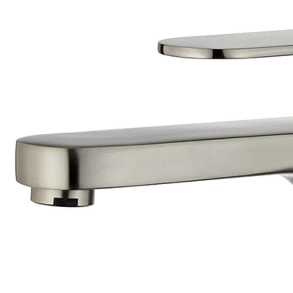 Donostia Single Handle Bathroom Vanity Faucet in Brushed Nickel - 10167N1-BN-WO