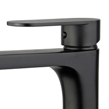 Load image into Gallery viewer, Donostia Single Handle Bathroom Vanity Faucet in Black - 10167N1-NB-W