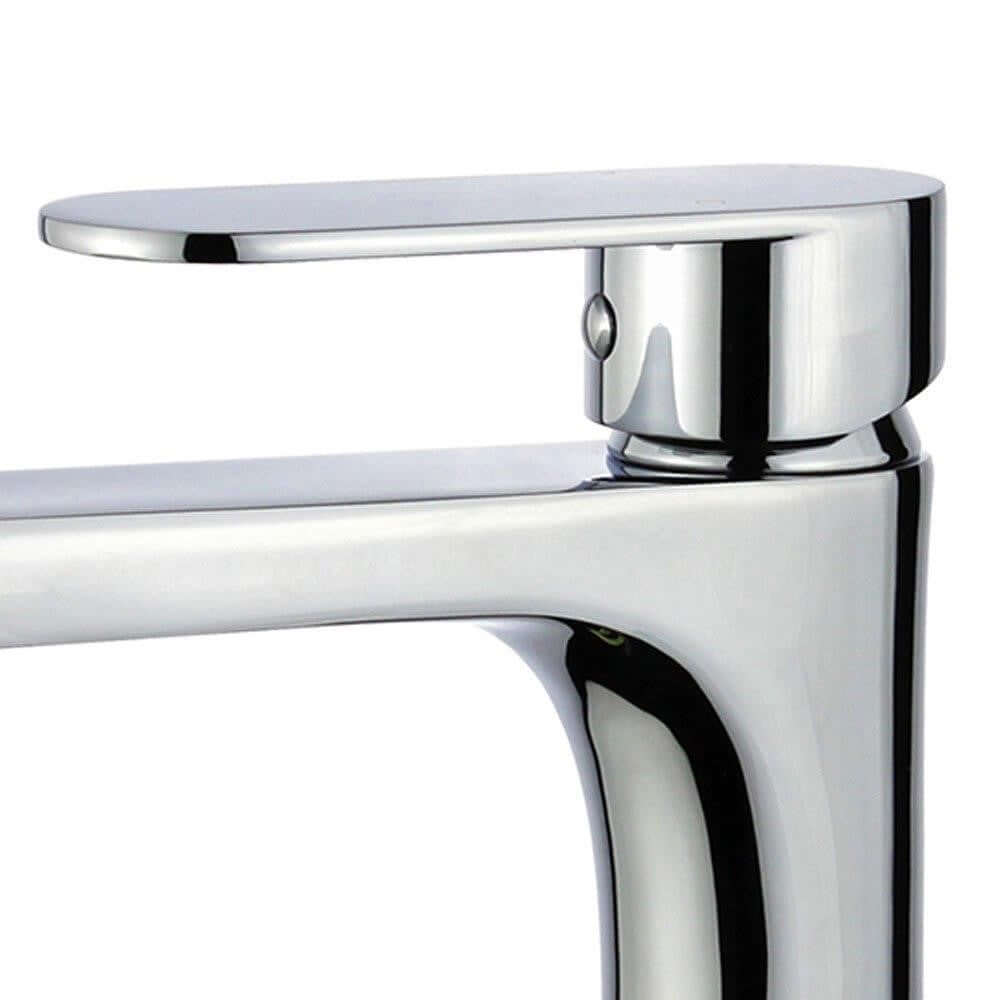 Donostia Single Handle Bathroom Vanity Faucet in Polished Chrome - 10167N1-PC-W