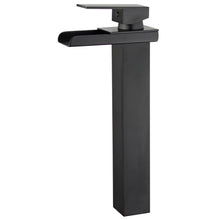Load image into Gallery viewer, Oviedo Single Handle Bathroom Vanity Faucet in Black - 10167N5-NB-WO