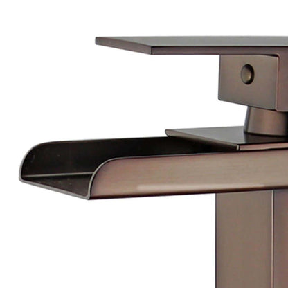 Oviedo Single Handle Bathroom Vanity Faucet in Oil Rubbed Bronze - 10167N5-ORB-W