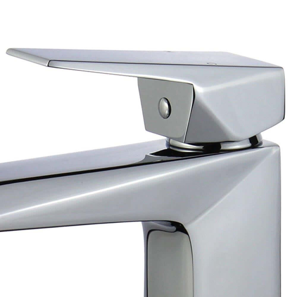 Valencia Single Handle Bathroom Vanity Faucet in Polished Chrome - 10167P1-PC-W