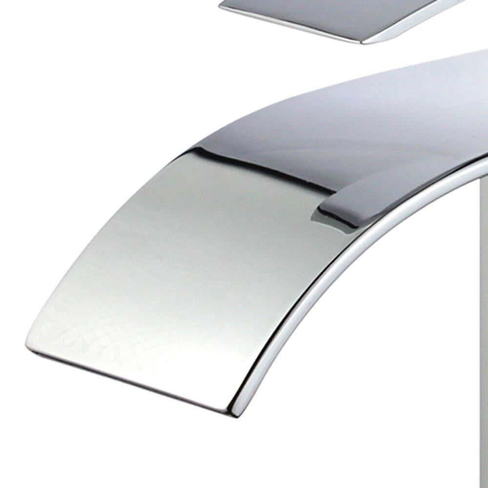 Santiago Single Handle Bathroom Vanity Faucet in Polished Chrome - 10167P4-PC-W
