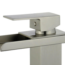 Load image into Gallery viewer, Pampalona Single Handle Bathroom Vanity Faucet in Brushed Nickel - 10167P5-BN-W