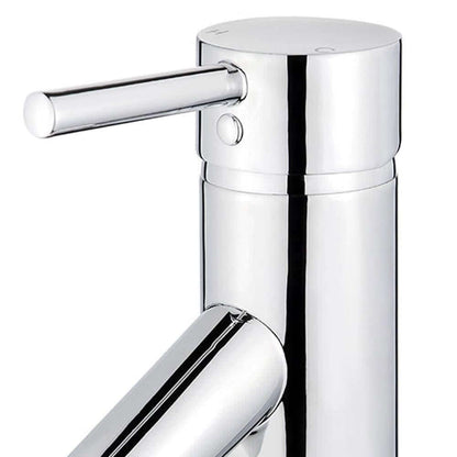 Malaga Single Handle Bathroom Vanity Faucet in Polished Chrome - 10198-PC-WO