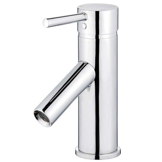 Malaga Single Handle Bathroom Vanity Faucet in Polished Chrome - 10198-PC-W