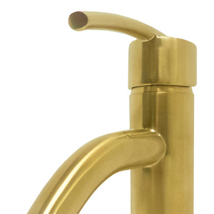 Refina Single Handle Bathroom Vanity Faucet in Gold - 10198N1-GD-W