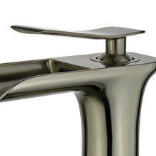 Load image into Gallery viewer, Logrono Single Handle Bathroom Vanity Faucet in Brushed Nickel - 12119B1-BN-W