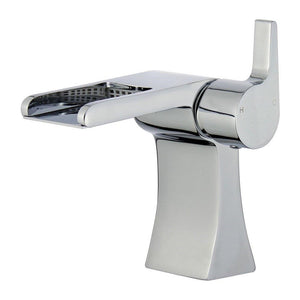 Salamanca Single Handle Bathroom Vanity Faucet in Polished Chrome - 12119B3-PC-WO