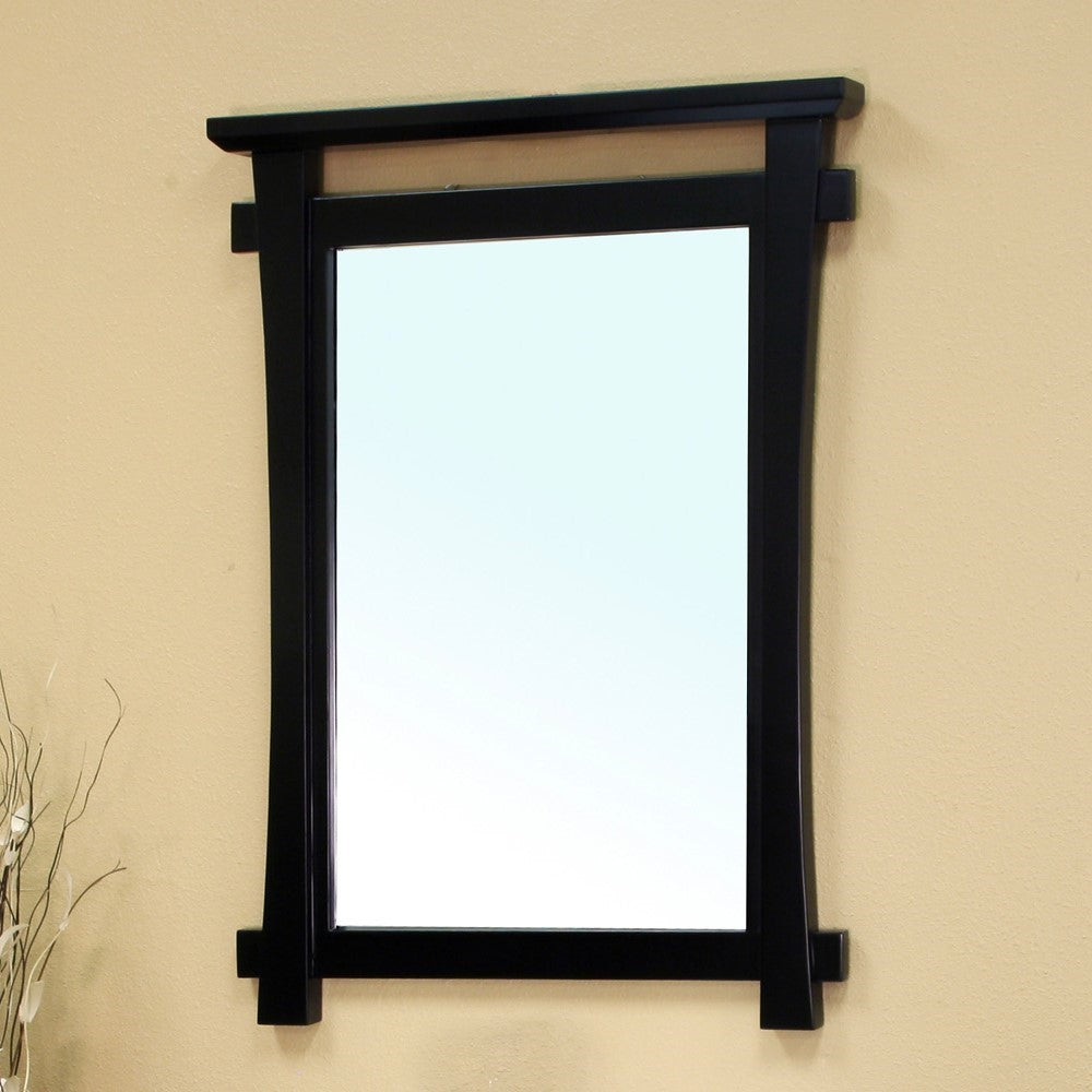 Solid wood frame mirror-black - 203012-MIRROR