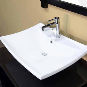 30 in Single sink vanity-wood-black - 203012