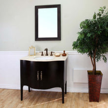 Load image into Gallery viewer, 36.6 in Single sink vanity-wood-espresso - 203037-ES