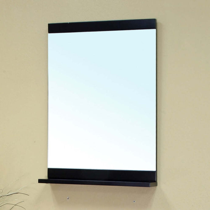 Solid wood frame mirror-black - 203107-MIRROR
