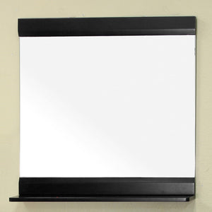 Solid wood frame mirror-black - 203110-MIRROR