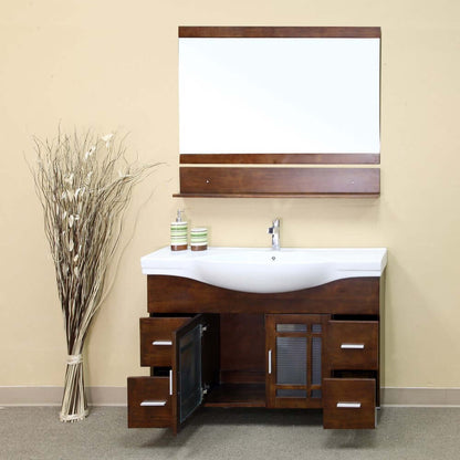 48 in Single sink vanity-wood-walnut - 203138