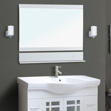 Load image into Gallery viewer, Solid wood frame mirror-white - 203139-M-WH