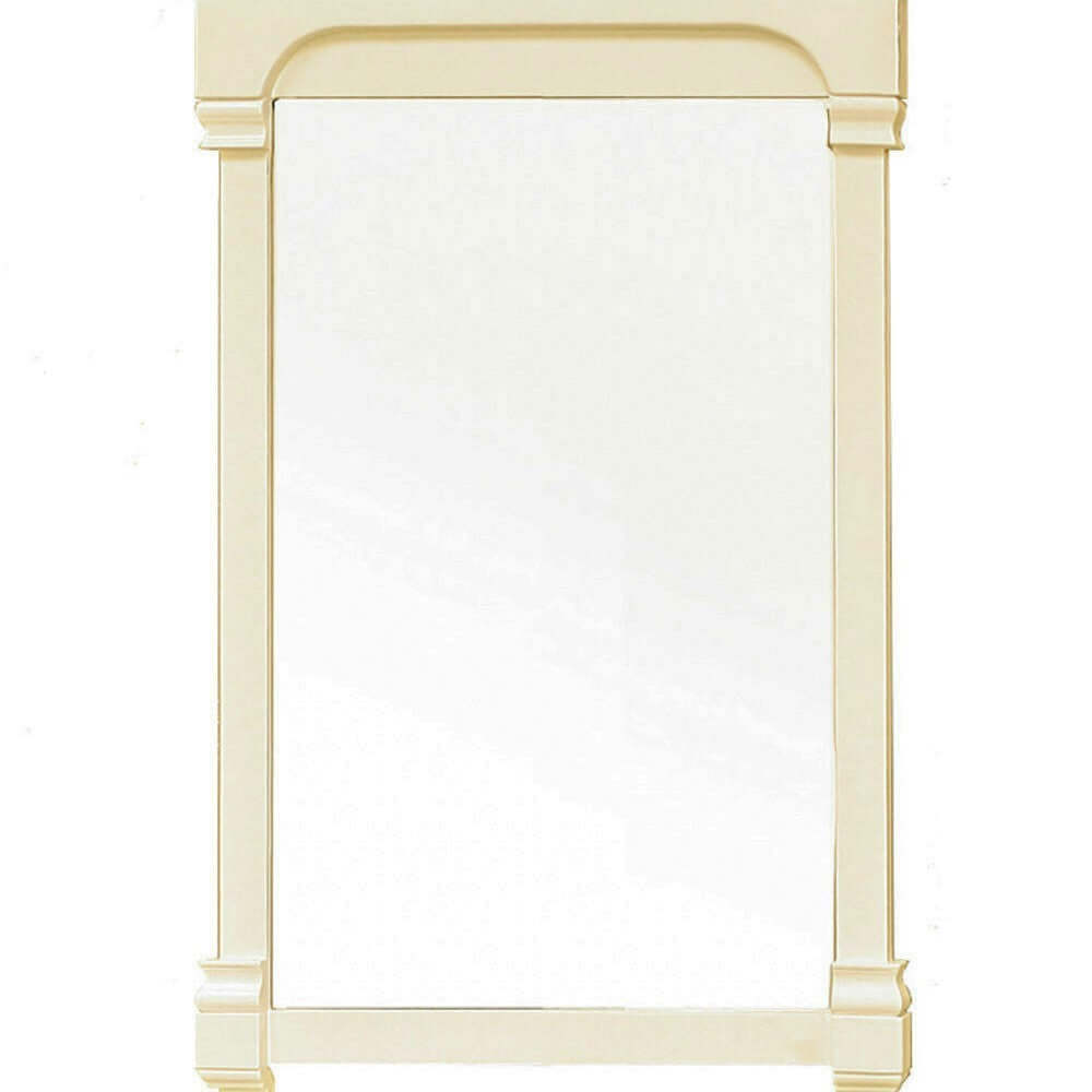 24 in Solid wood frame mirror - 205024-MIRROR-CR