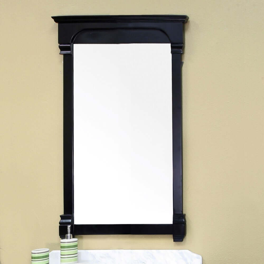 24 in Solid wood frame mirror - 205024-MIRROR-ES