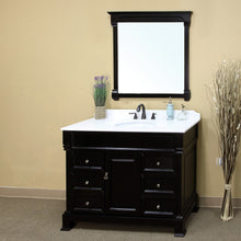 Load image into Gallery viewer, 50 in Single sink vanity-wood-espresso - 205050-ES