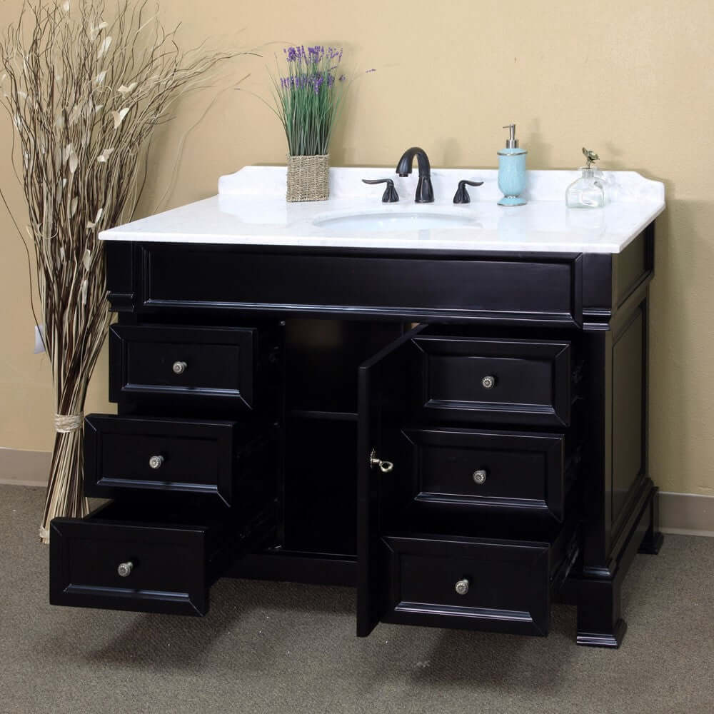 50 in Single sink vanity-wood-espresso - 205050-ES