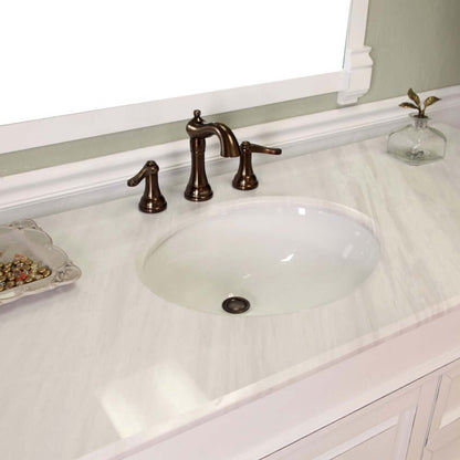 60 in Single sink vanity-wood-white - 205060-S-WH