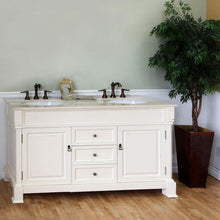 Load image into Gallery viewer, 72 in Double sink vanity-wood-cream white - 205072-D-CR