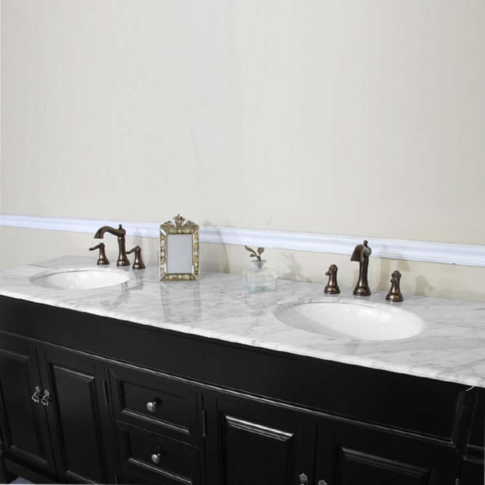 72 in Double sink vanity-wood-espresso - 205072-D-ES