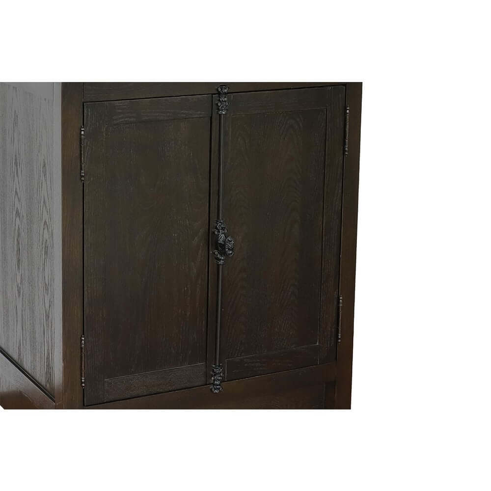 30" Single vanity in Brown Ash finish - cabinet only - 400100-BA