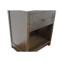 Load image into Gallery viewer, 30&quot; Single vanity in Brown Ash finish - cabinet only - 400101-BA