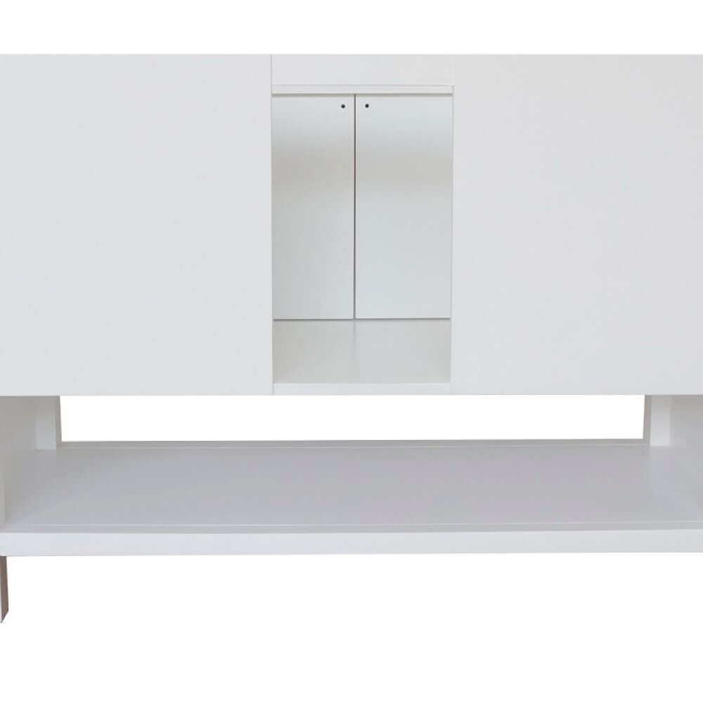 48" Single vanity in White finish - cabinet only - 400300-WH