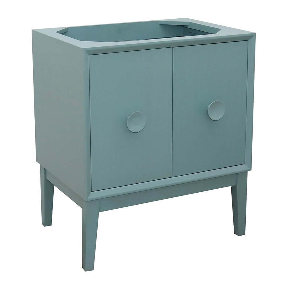 30" Single vanity in Aqua Blue finish - cabinet only - 400400-AB