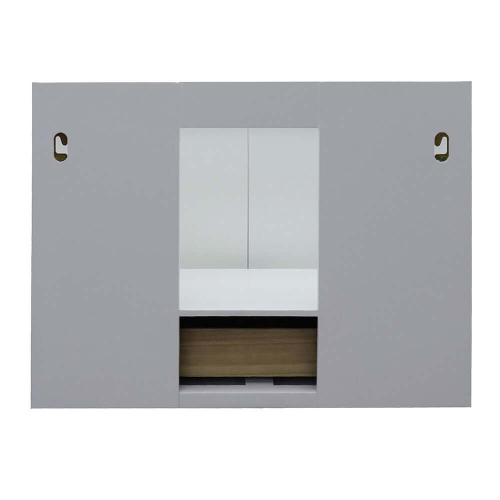 30" Single wall mount vanity in White finish - cabinet only - 400400-CAB-WH