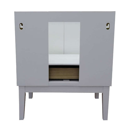 30" Single vanity in White finish - cabinet only - 400400-WH