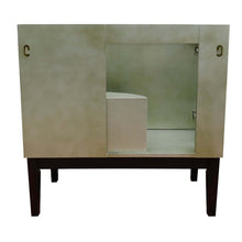 Load image into Gallery viewer, 36&quot; Single vanity in Linen Brown finish - cabinet only - 400500-LN