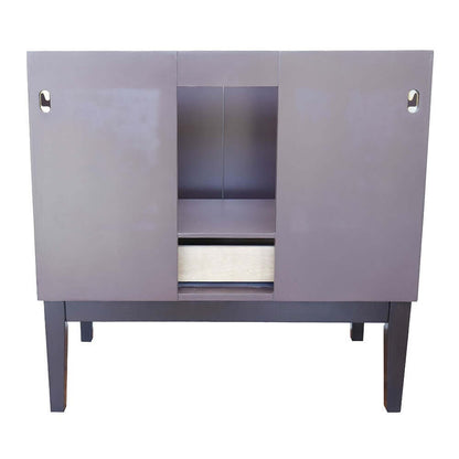 36" Single vanity in Cappuccino finish - cabinet only - 400503-CP