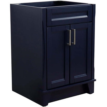 24" Single sink vanity in Blue finish - cabinet only - 400700-24-BU