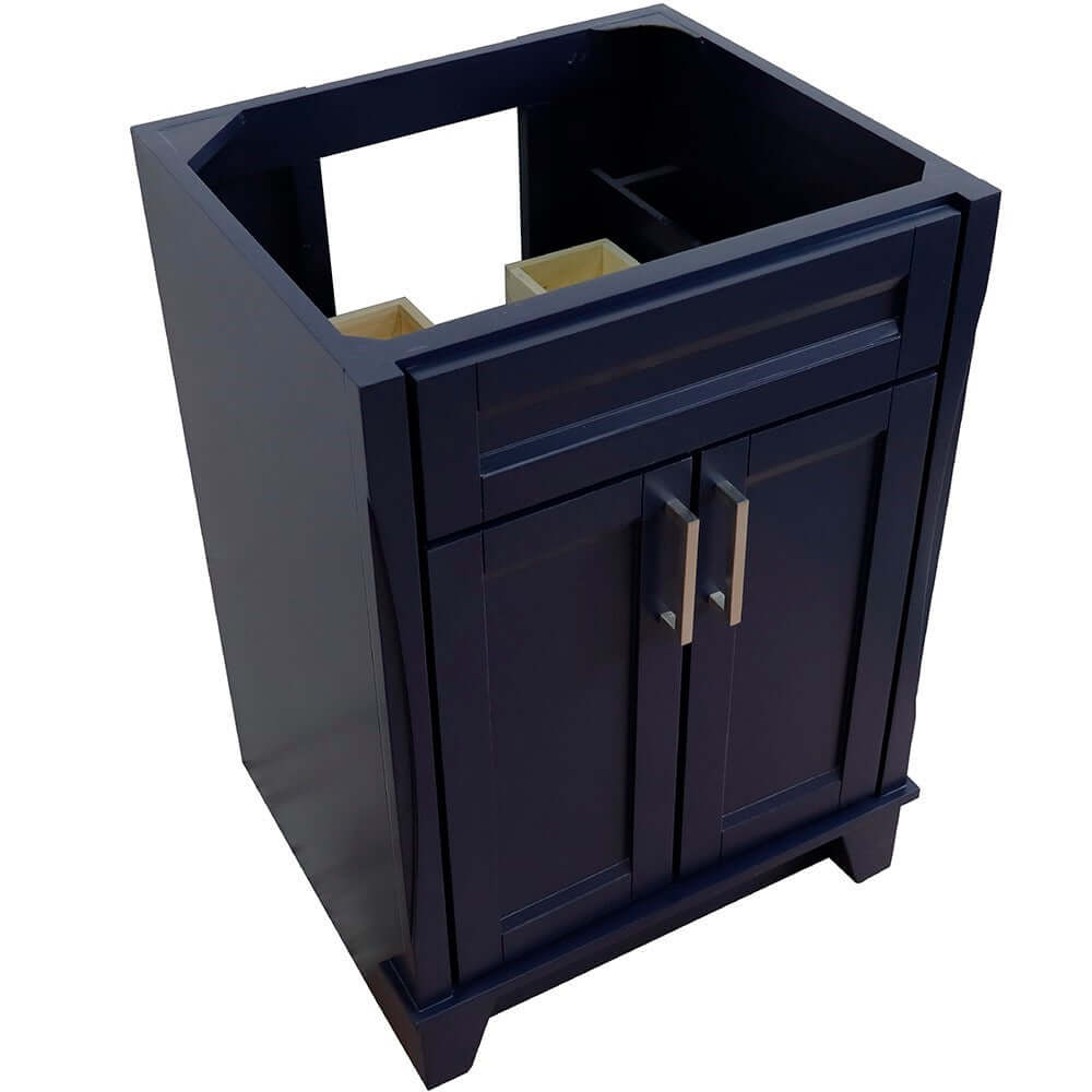 24" Single sink vanity in Blue finish - cabinet only - 400700-24-BU