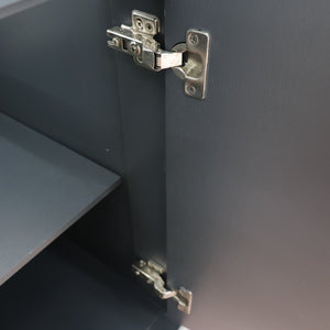 60" Single sink vanity in Dark Gray finish - cabinet only - 400700-60S-DG