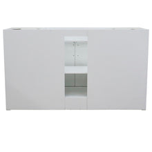 Load image into Gallery viewer, 61&quot; Single sink vanity in White finish and White quartz and oval sink - 400700-61S-WH-WEO
